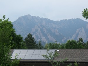 Custom Solar Built In PV (BIPV) Solar Electric Array, Boulder Colorado 